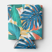 エキゾチック熱帯葉クーラーボックス 缶クーラー (裏面)