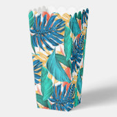 エキゾチック熱帯葉産のポップコーンボックス フェイバーボックス (裏面)