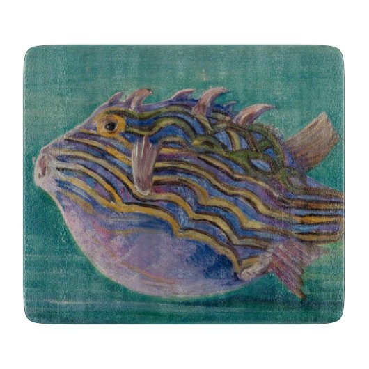 エキゾチック熱帯魚(水中) (マリアンヌ北) カッティングボード (正面)