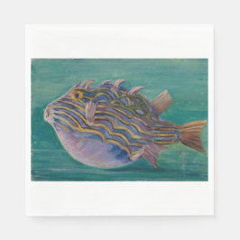 エキゾチック熱帯魚（水中） （マリアンヌ北） スタンダードランチョンナプキン