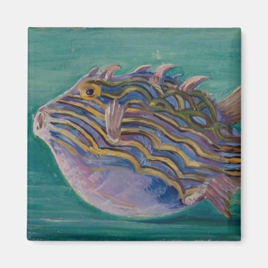 エキゾチック熱帯魚（水中） （マリアンヌ北） マグネット (正面)