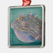エキゾチック熱帯魚(水中) (マリアンヌ北) メタルオーナメント (左)