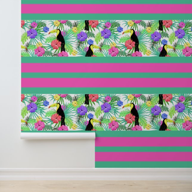 エキゾチック熱帯鳥の花 壁紙 (アプリケーション)