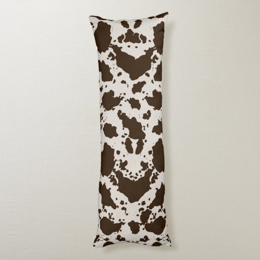 エキゾチック牛プリント抱き枕 ボディピロー (裏面 (縦))