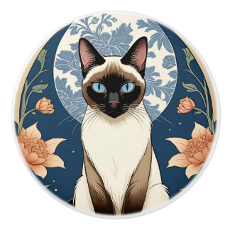 エキゾチック猫#1セラミックプル セラミックノブ