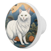 エキゾチック猫#7セラミックプル セラミックノブ (右)