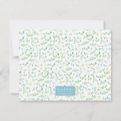 エキゾチック短い猫パーソナライズされた文具 ノートカード (裏面)