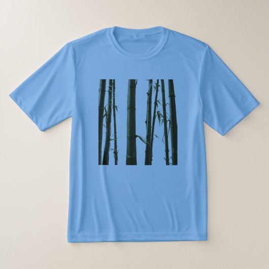 エキゾチック竹男のスポーツ – テック競技者Tシャツ Tシャツ (レイダウン)