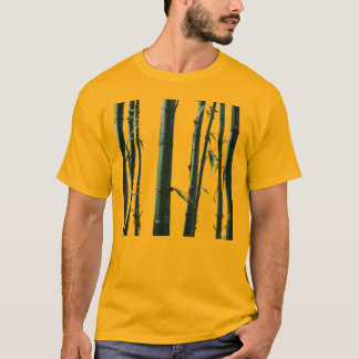 エキゾチック竹製メンズシャツ Tシャツ