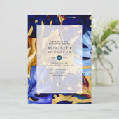 エキゾチック結婚フォレストブライダルシャワー 招待状 (スタンド正面)