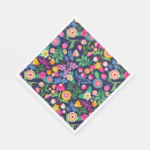 エキゾチック絵を描な手花柄–48330 スタンダードランチョンナプキン (角)