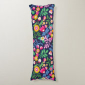 エキゾチック絵を描な手花柄–48330 ボディピロー (正面縦)