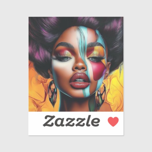 エキゾチック美しい5 シール (シート)