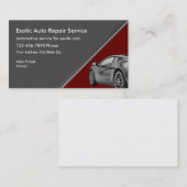 エキゾチック自動車修理 名刺 (正面/裏面)