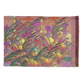 エキゾチック花園ペア標準 枕カバー (裏面-左)