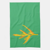 エキゾチック花 キッチンタオル (縦)