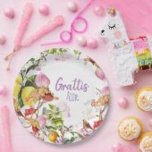 エキゾチック花 ペーパープレート (パーティー)