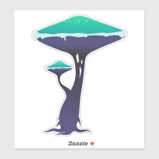 エキゾチック茸 シール (シート)