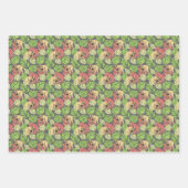 エキゾチック葉なジャングルズとゾウ ラッピングペーパーシート (正面2)