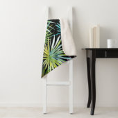 エキゾチック葉なパーム水の色 シェルパブランケット (インサイチュ)