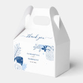 エキゾチック葉な白背景の優先ボックス フェイバーボックス (裏面サイド)