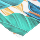 エキゾチック葉熱帯 テーブルクロス (アングル)