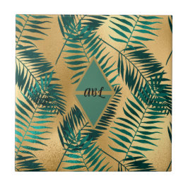 エキゾチック葉 タイル