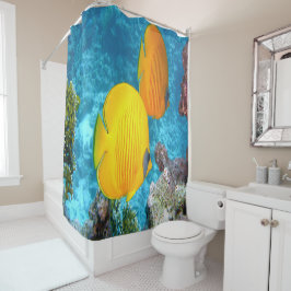 エキゾチック蝶 シャワーカーテン