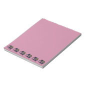 エキゾチック象 ノートパッド (回転)