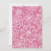 エキゾチック赤ちゃんシャワーバラFdventure サンキューカード (裏面)