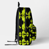 エキゾチック軸外サラマンダー プリントバックパック (左)