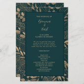 エキゾチック金ゴールド葉樹式プログラム (正面/裏面)