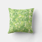 エキゾチック離れな：シームレスな水彩 クッション (裏面)