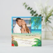 エキゾチック頼なビーチ(私はあなたの名前を砂に入れる) 招待状 (スタンド正面)