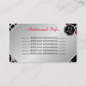 エキゾチック25結婚th Silver's Anniversary 2 エンクロージャーカード (裏面)