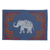 エキゾチック・アジアテーマ枕カバー 枕カバー (裏面-左)