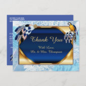 エキゾチック – オウム青ありがとう 案内ポストカード (正面/裏面)