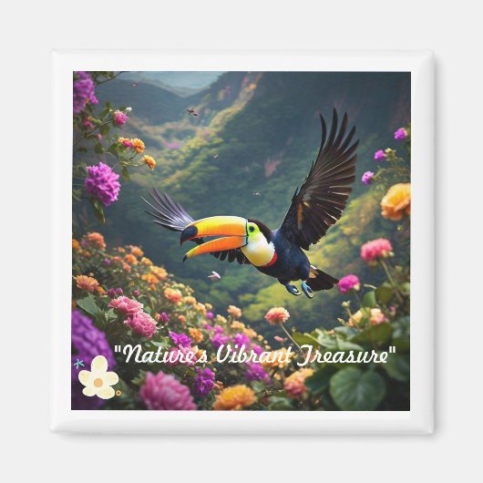 「エキゾチック・カラー・バースト」 マグネット (正面)