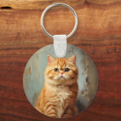 エキゾチック・ショートヘア キーホルダー (正面)