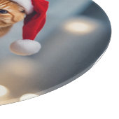 エキゾチック・ショートヘア・クリスマス カッティングボード (角)