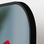 エキゾチック・ショートヘア・クリスマス ピックルボールラケット (左詳細)