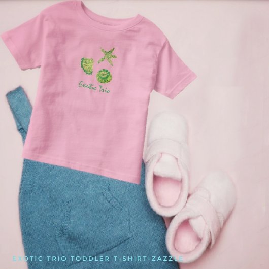 エキゾチック・トリオ トドラーTシャツ