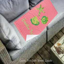 エキゾチック・トリオ バスタオル