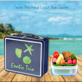 エキゾチック・トリオ メタルランチボックス