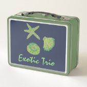 エキゾチック・トリオ メタルランチボックス (裏面)