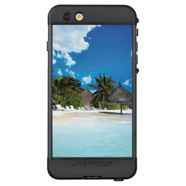 エキゾチック ビーチ  LifeProof iPhoneケース (裏面)