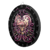 エキゾチック・ピンク ダーツボード (正面右)