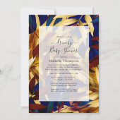 エキゾチック フォレスト ドライブ バイ シャワー 招待状 (正面)