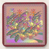 エキゾチック フラワー ガーデン コースター (正面)