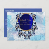 エキゾチック・ブルードリーム捕手ありがとう 案内ポストカード (正面/裏面)